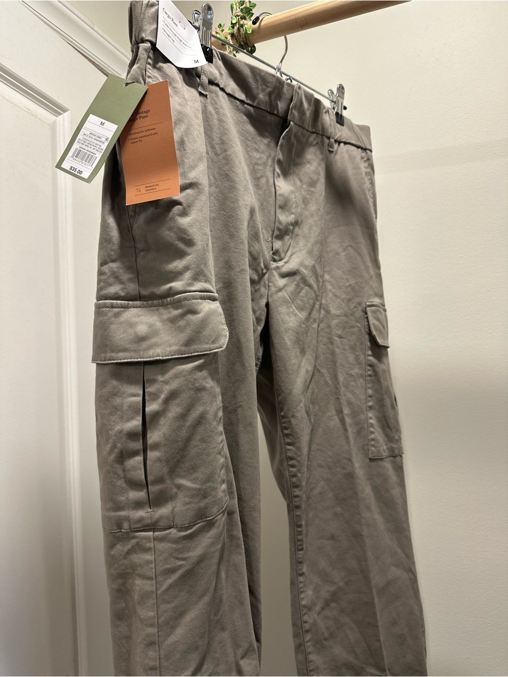 Men’s M | Goodfellow & Co Vintage-Inspired Elastic Waistband Cargo Pants